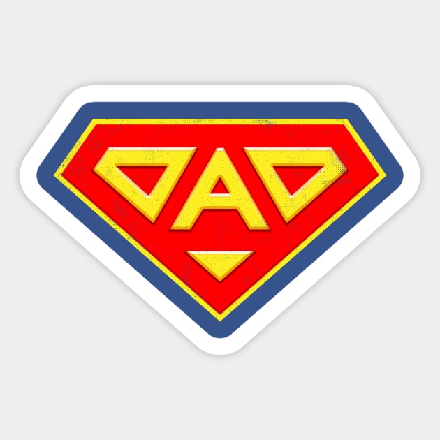 Super Dad Sticker by sweetravin